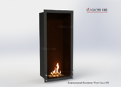 Встраиваемый биокамин Gloss fire "Очаг Focus MS" Арт. 009