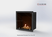 Встраиваемый биокамин Gloss fire "Очаг Focus MS" Арт. 010
