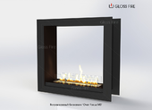 Встраиваемый биокамин Gloss fire "Очаг Focus MS" Арт. 011