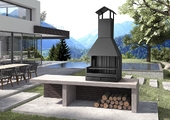Барбекю Rocal Palma 75 Inox Jardin
