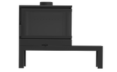 Чугунная печь камин Dorako STO Max 14 L/R