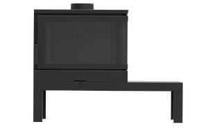 Чугунная печь камин Dorako STO Max 14 L/R