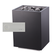Комплект для сауны: Home Fin 9 kW (Sentio) + пульт Just Sauna Fin White