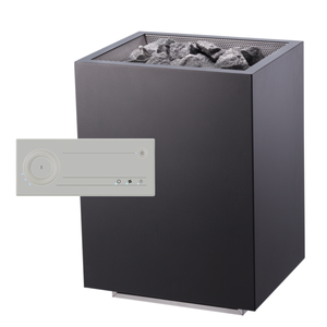 Комплект для сауны: Home Fin 9 kW (Sentio) + пульт Just Sauna Fin White