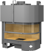 Каминная топка Totem Galbe Lateral 1000 Eco Bis