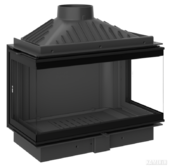 Каминная топка Dorako  ECO iMAX 7 3F standard c шибером
