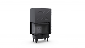 Каминная топка XF Slim Corner L/R 700 GD graphite