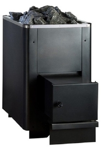 Каменка на дровах PAL PK-37 anthracite с выносом (L/SL)