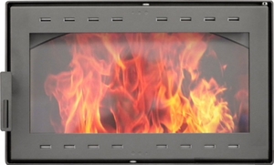 Печная дверца Pisla HTT 331 серая