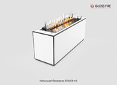 Напольный биокамин RENDER - m2