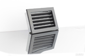 Решітка вентиляційна для каміна KRVZ 240x170-ML без регуляції