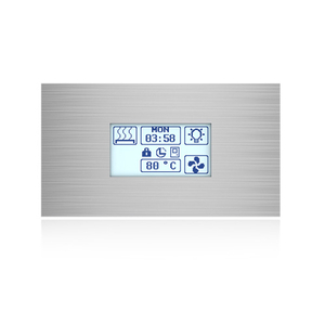 Пульт управления Sawo Innova Stainless Steel Touch INT-S-SST-CDF (Combi) с блоком мощн. INP-C-CDF
