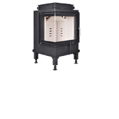 Угловая каминная топка Hoxter HE 50/35/45