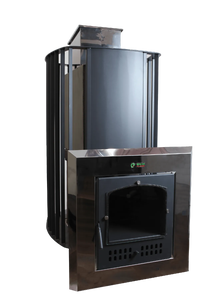 Дровяная печь для бани и сауны Ecoflame Карпаты 20