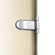 Стеклянная дверь для хамама GREUS Premium 70/190 бронза матовая