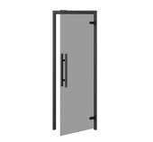Двери для сауни Premium Black Grey